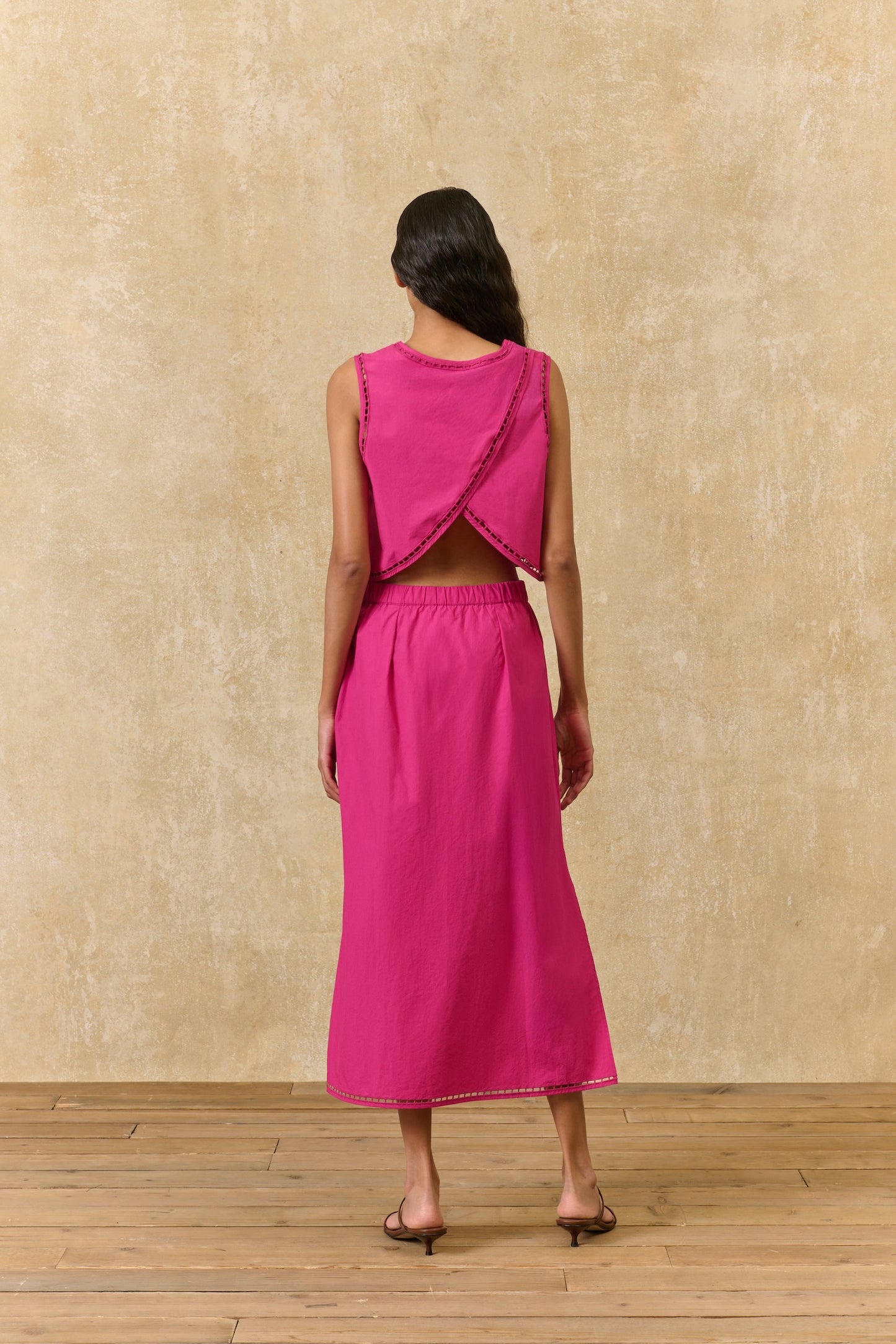 Louise Misha Top Irane Fuchsia