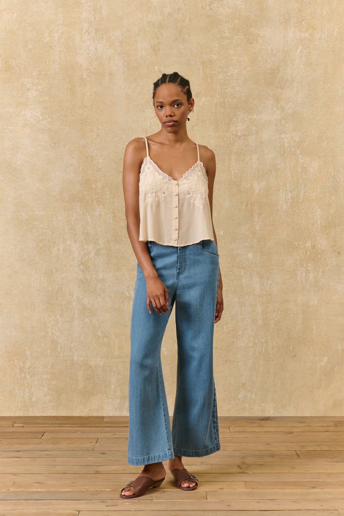 Louise MIsha Camisole Sueña Cream