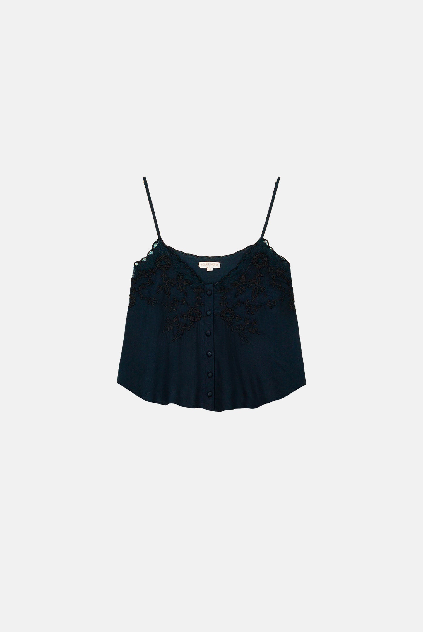 Louise Misha Camisole Suena Black