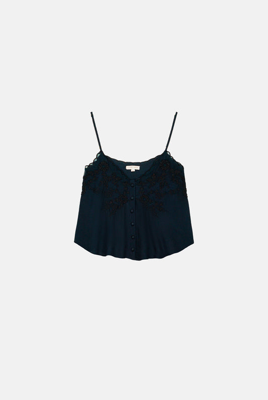 Louise Misha Camisole Suena Black