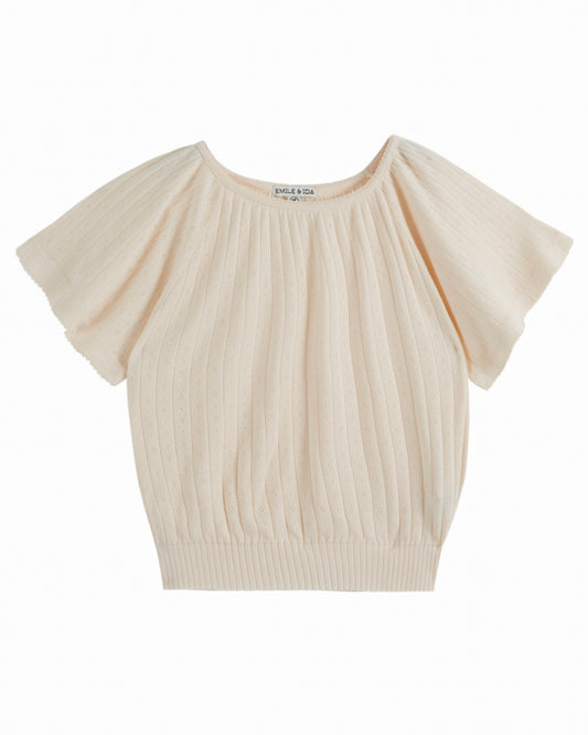 Emile et Ida T-Shirt Creme