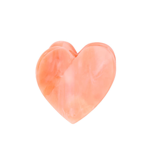 Coucou Suzette Mini Haarklammer Herz Rosé