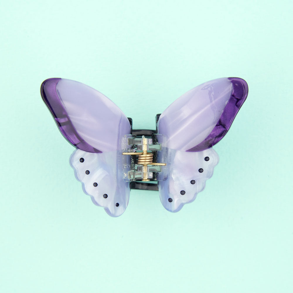 Coucou Suzette Mini Haarklammer Schmetterling Mauve