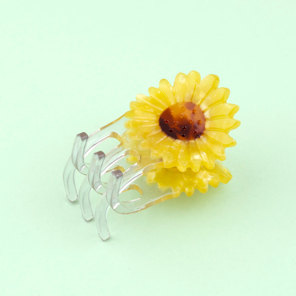 Coucou Suzette Mini Haarklammer Sonnenblume