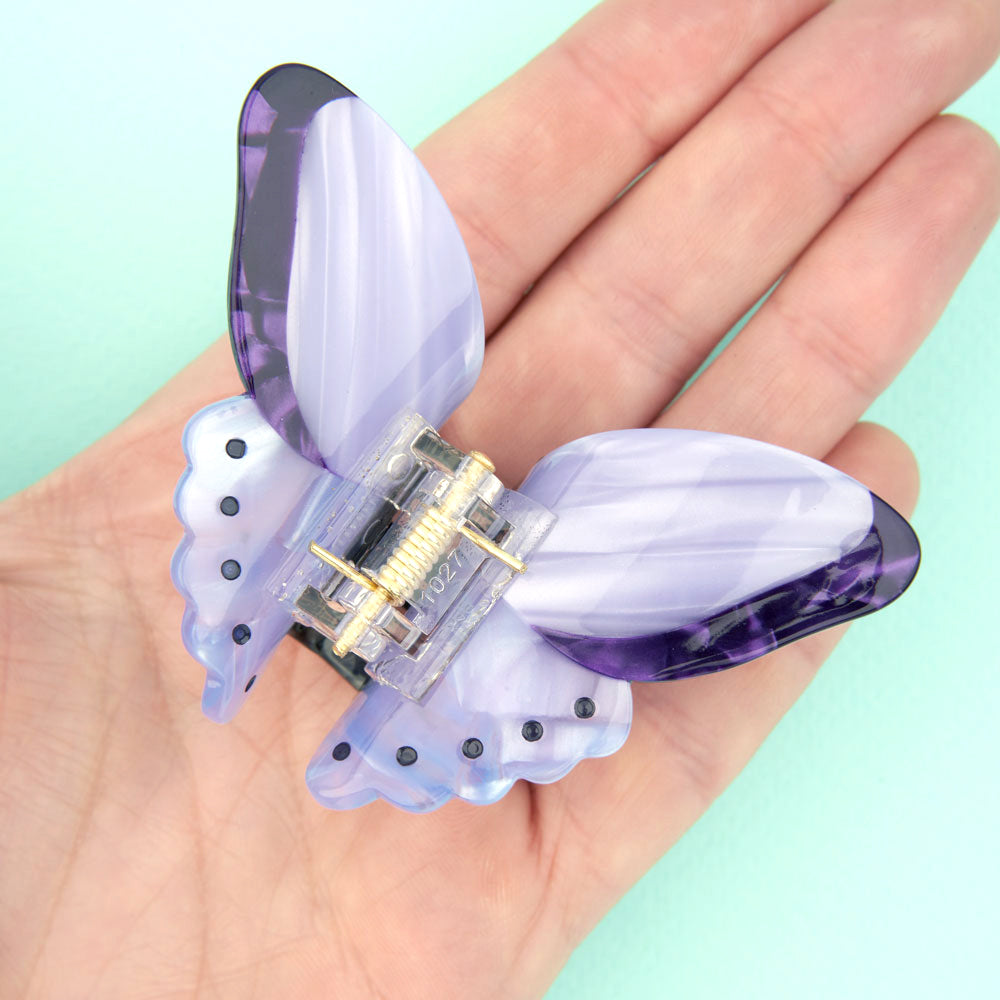 Coucou Suzette Haarklammer Schmetterling Mauve