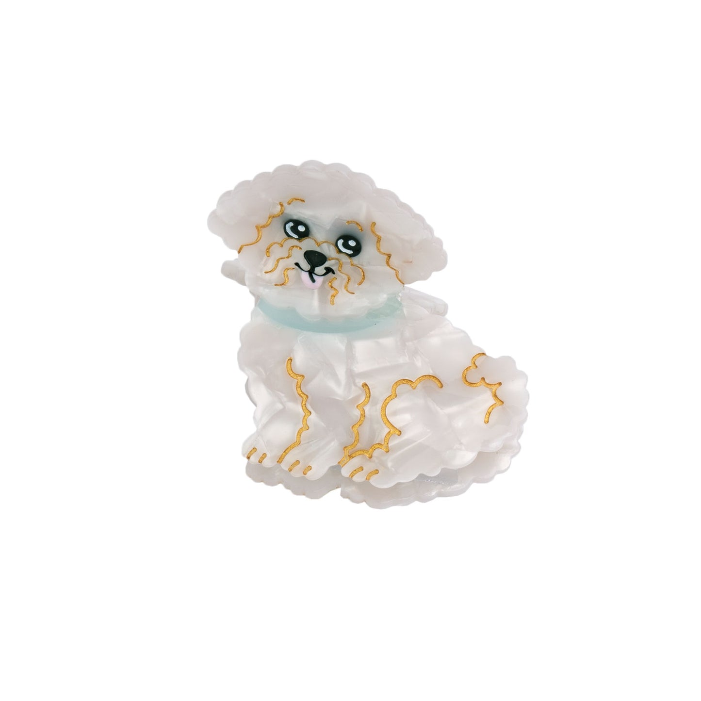 Coucou Suzette Haarklammer Bichon