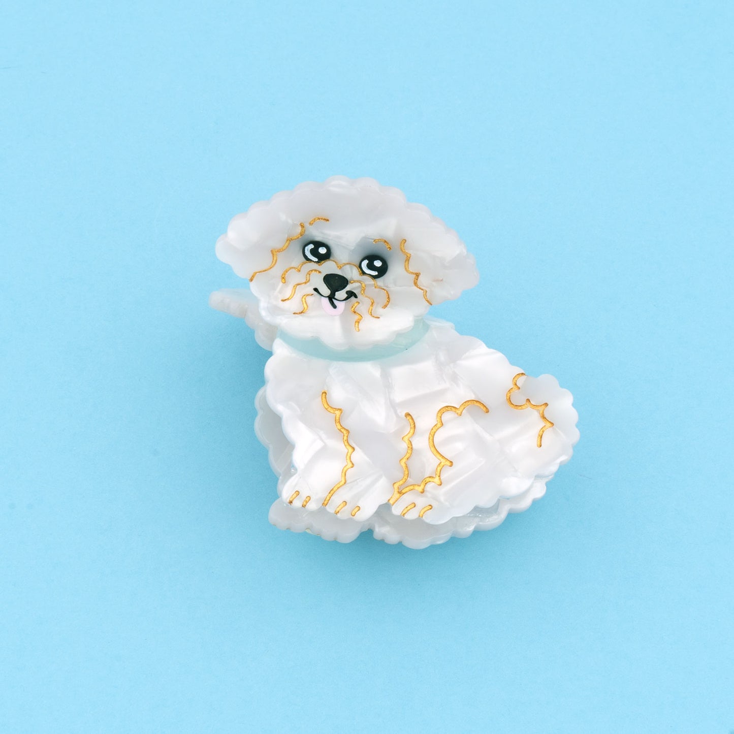 Coucou Suzette Haarklammer Bichon
