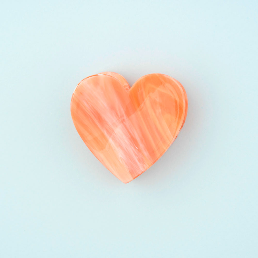 Coucou Suzette Haarklammer Coeur Rosé