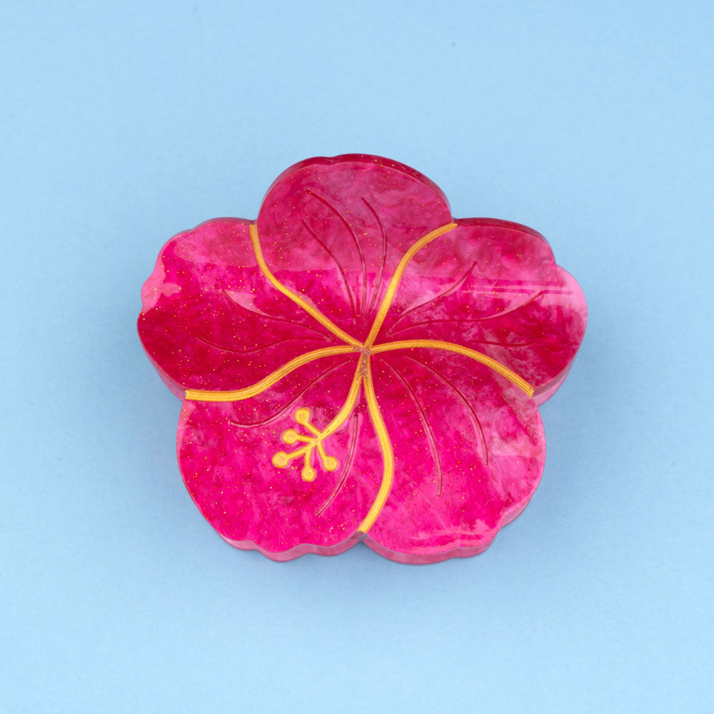Coucou Suzette Haarklammer Hibiskus