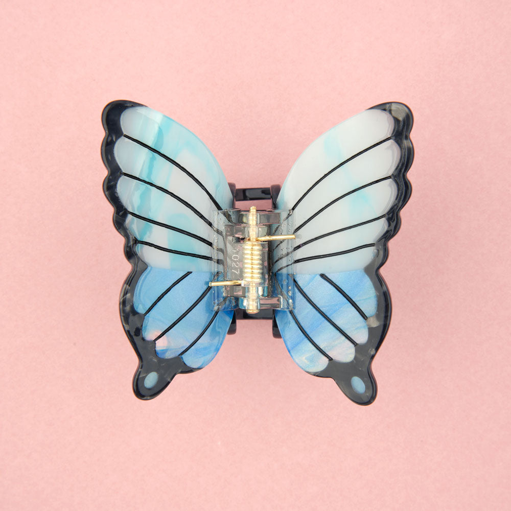 Coucou Suzette Haarklammer Schmetterling Blau