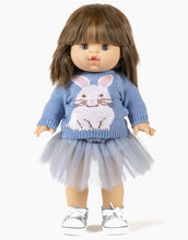 Lade das Bild in den Galerie-Viewer, Minikane Puppen Strickpullover Bunny

