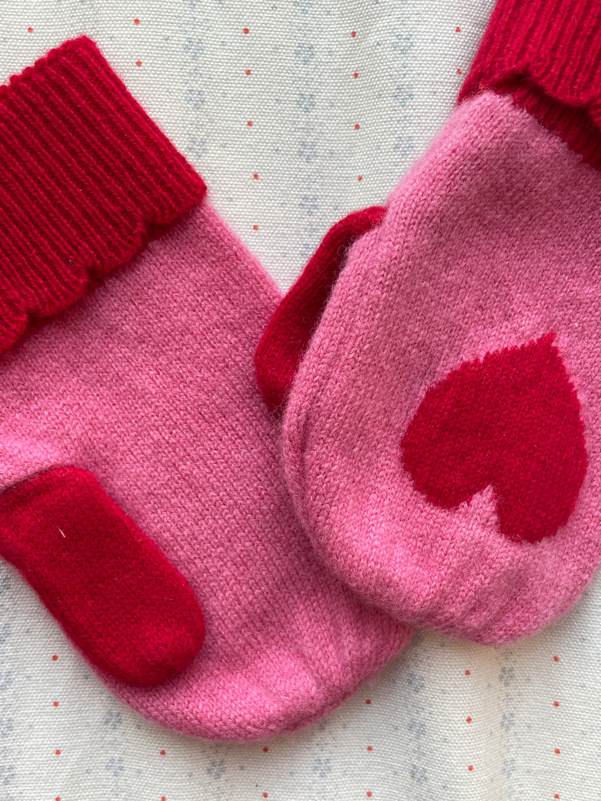 Konges Sløjd Fäustlinge Collette Pink