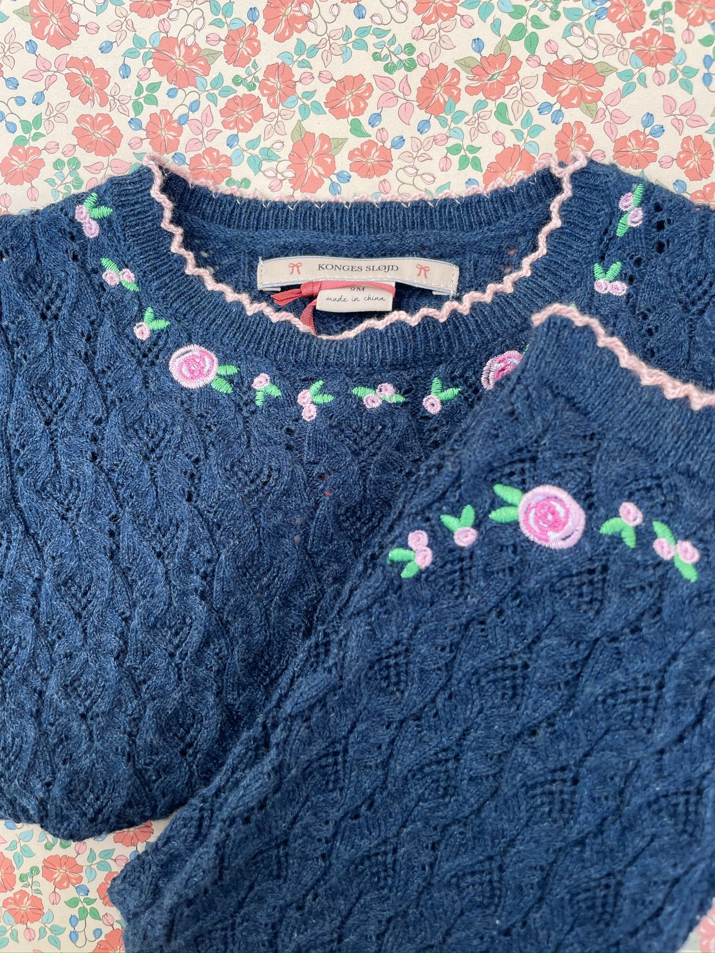 Konges Sløjd Pullover Rosier Ensign Blue