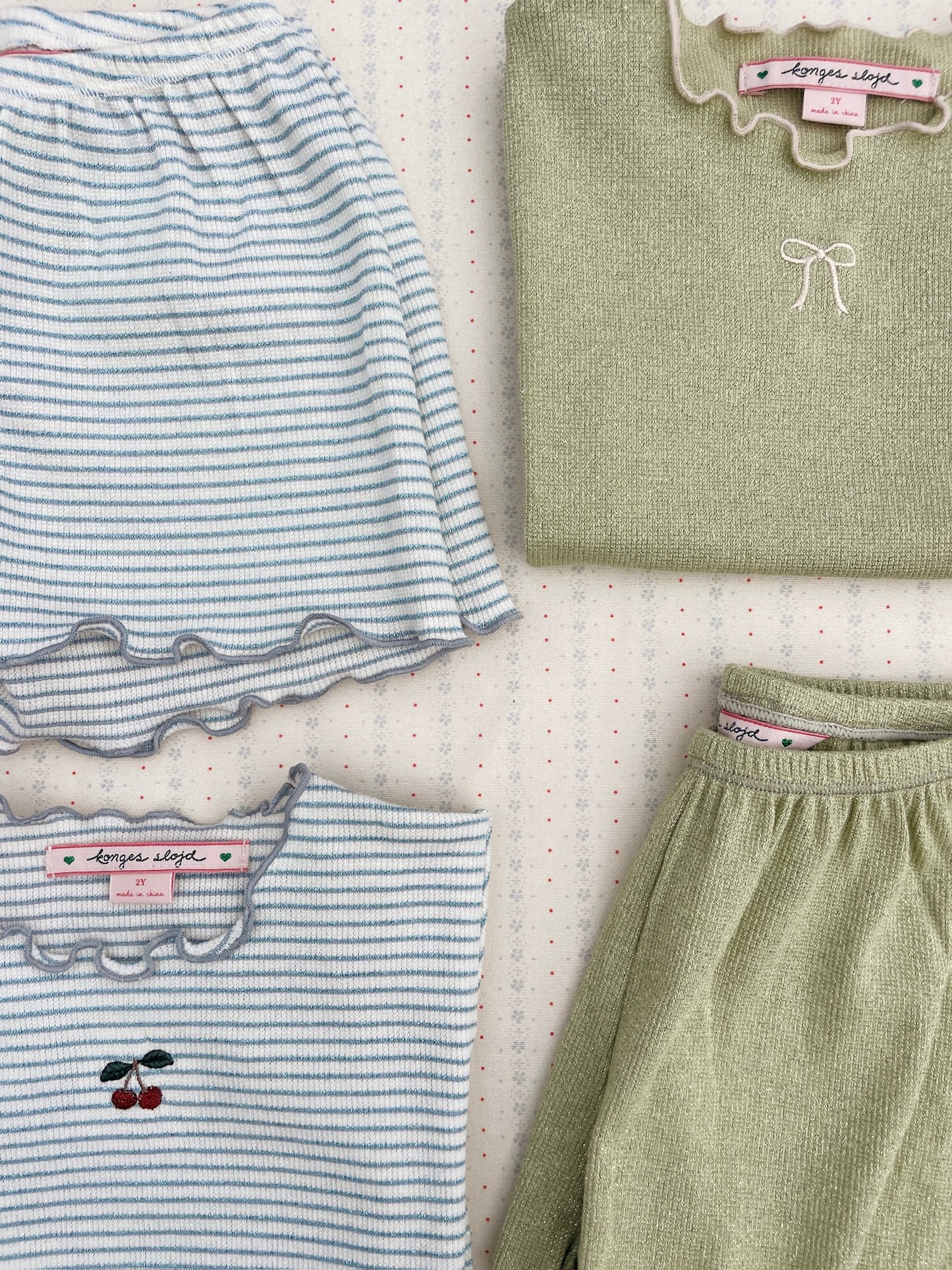 Konges Sløjd Roli Set Pale Olive Green