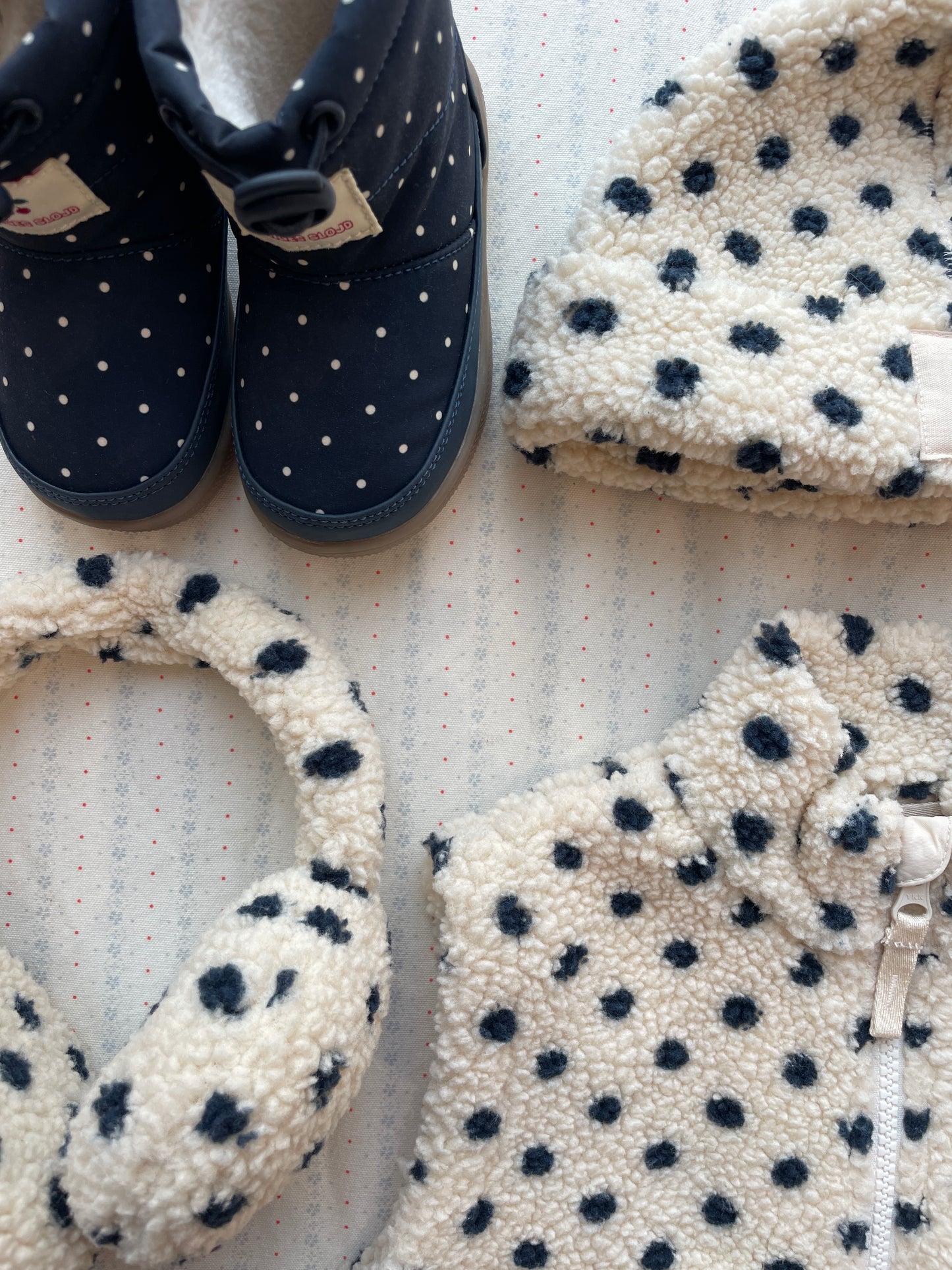 Konges Sløjd Josy Teddy Earmuffs Dot Lumière