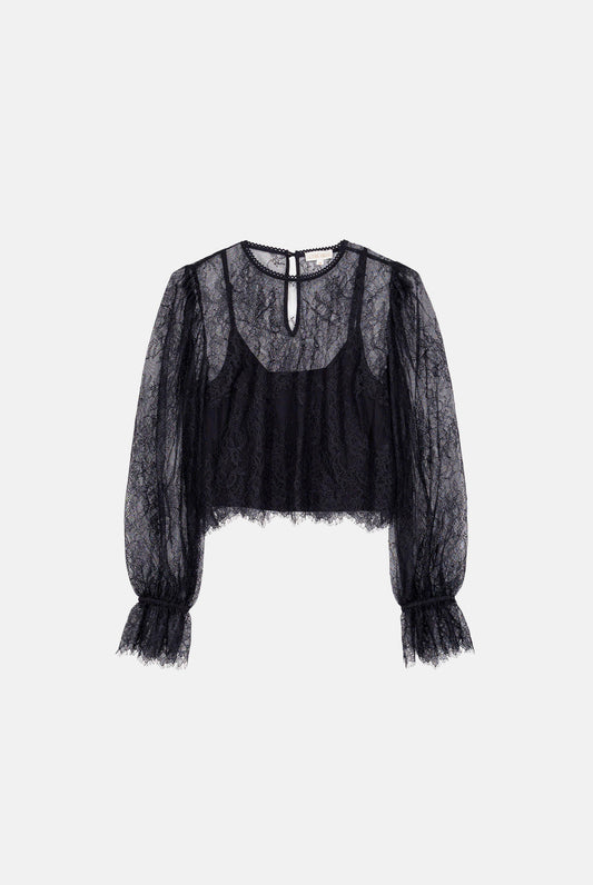 Louise Misha Bluse Loli Black