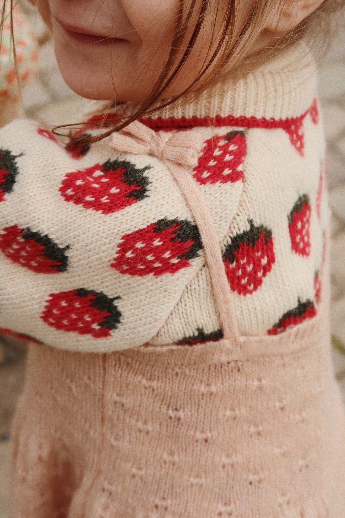 Konges Sløjd Belou Knit Cardigan Strawberry