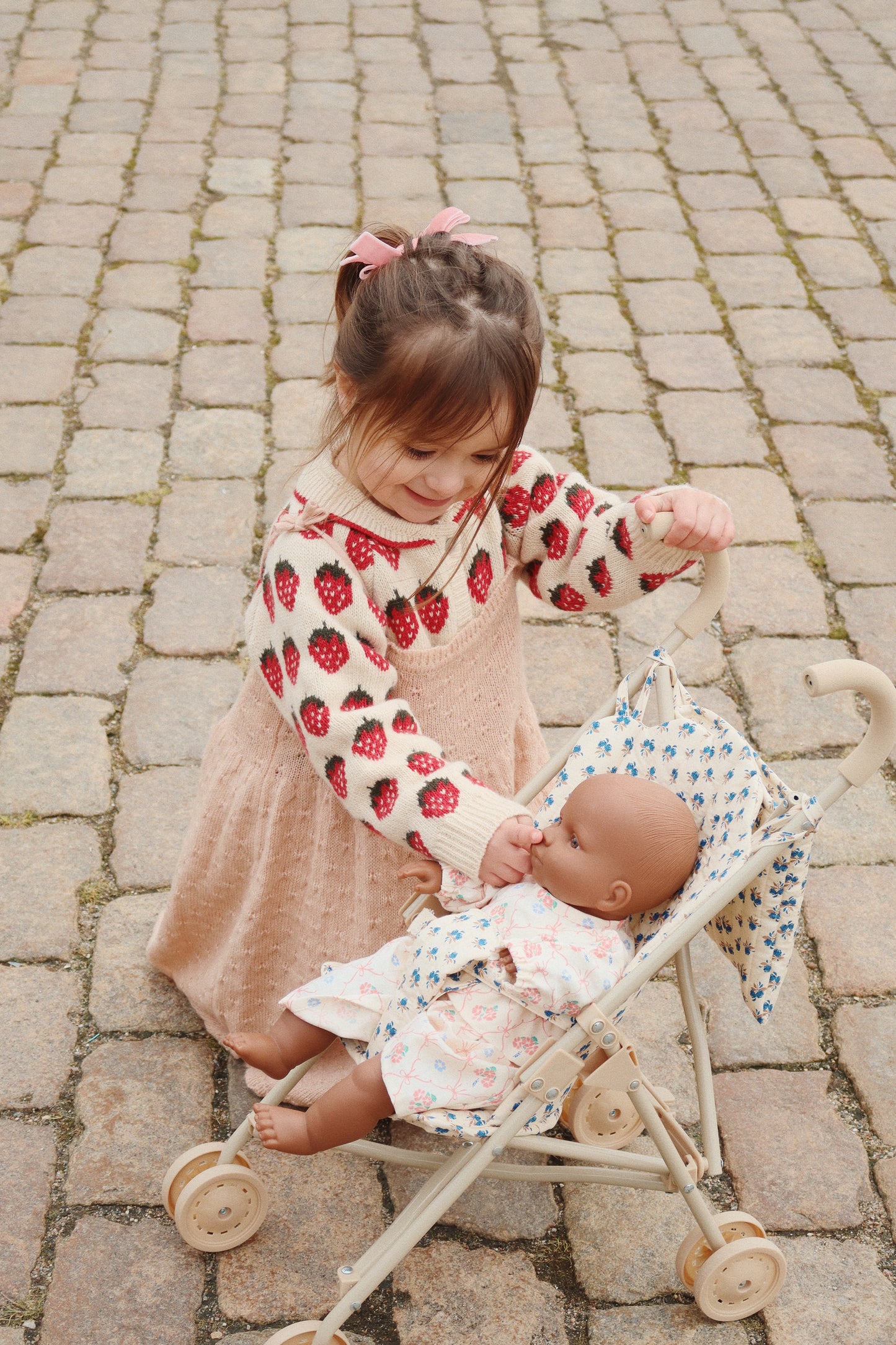 Konges Sløjd Belou Knit Cardigan Strawberry