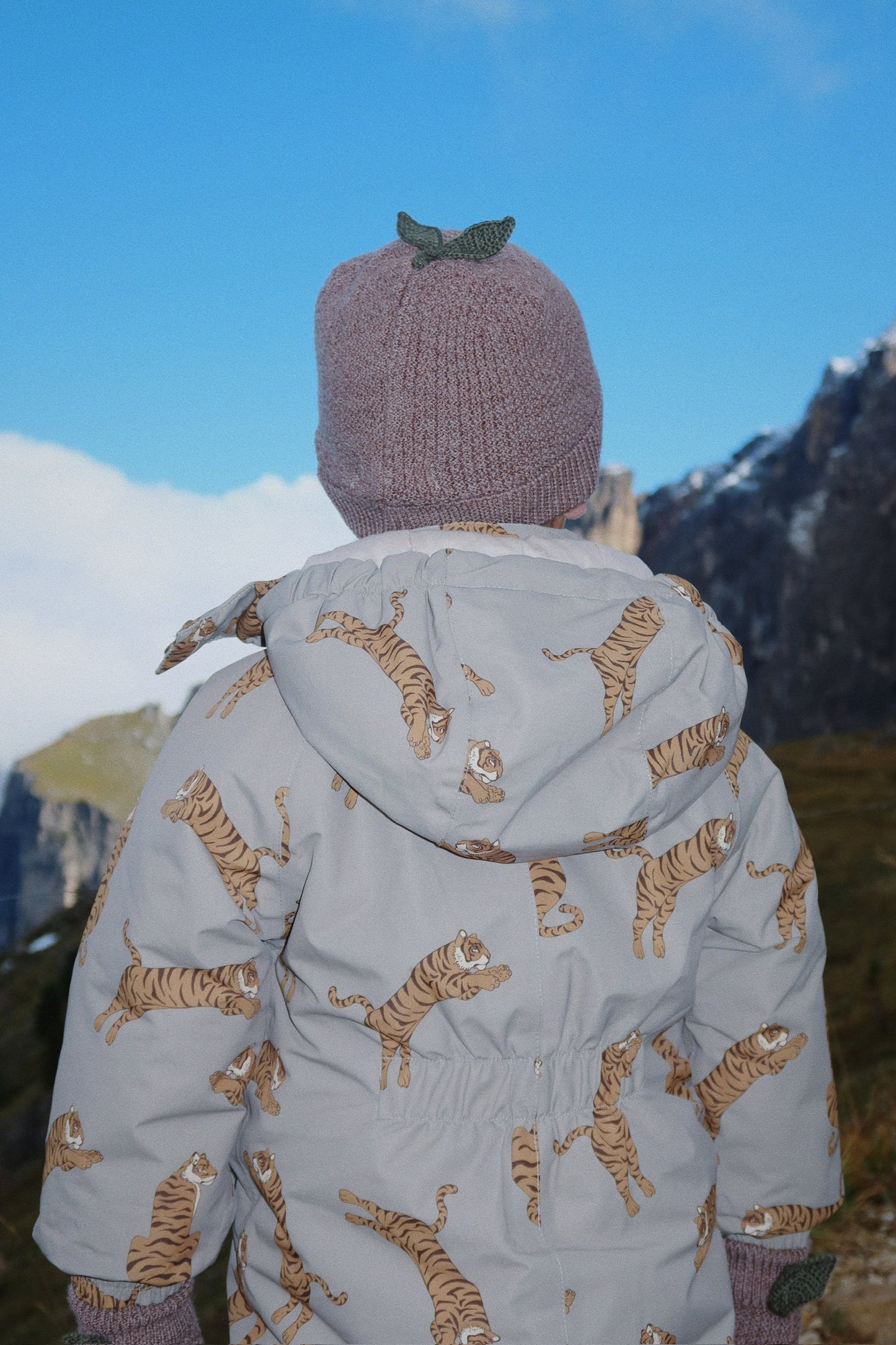 Konges Sløjd Fruity Beanie Bunny Brown Melange