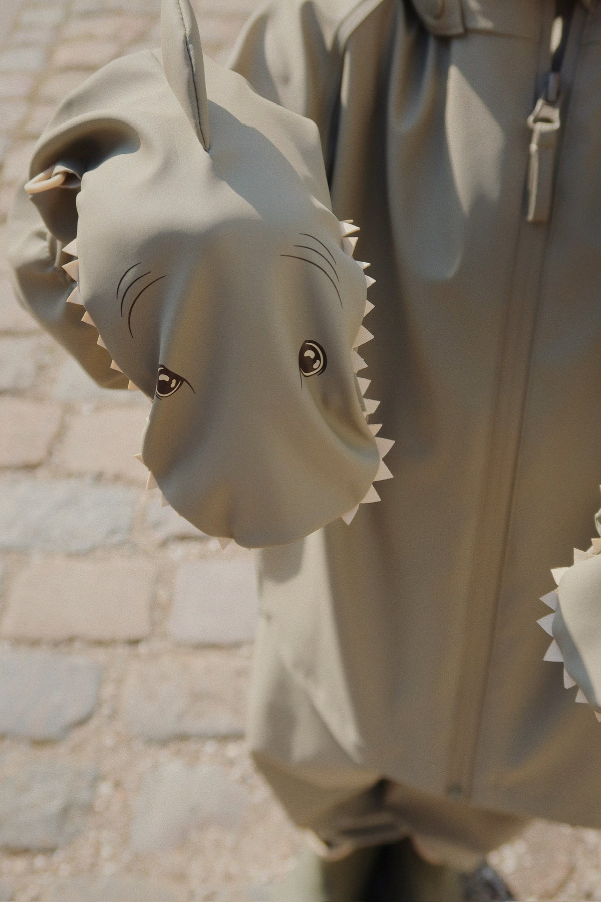 Konges Sløjd Plainy Shark Fäustlinge Laurel Oak