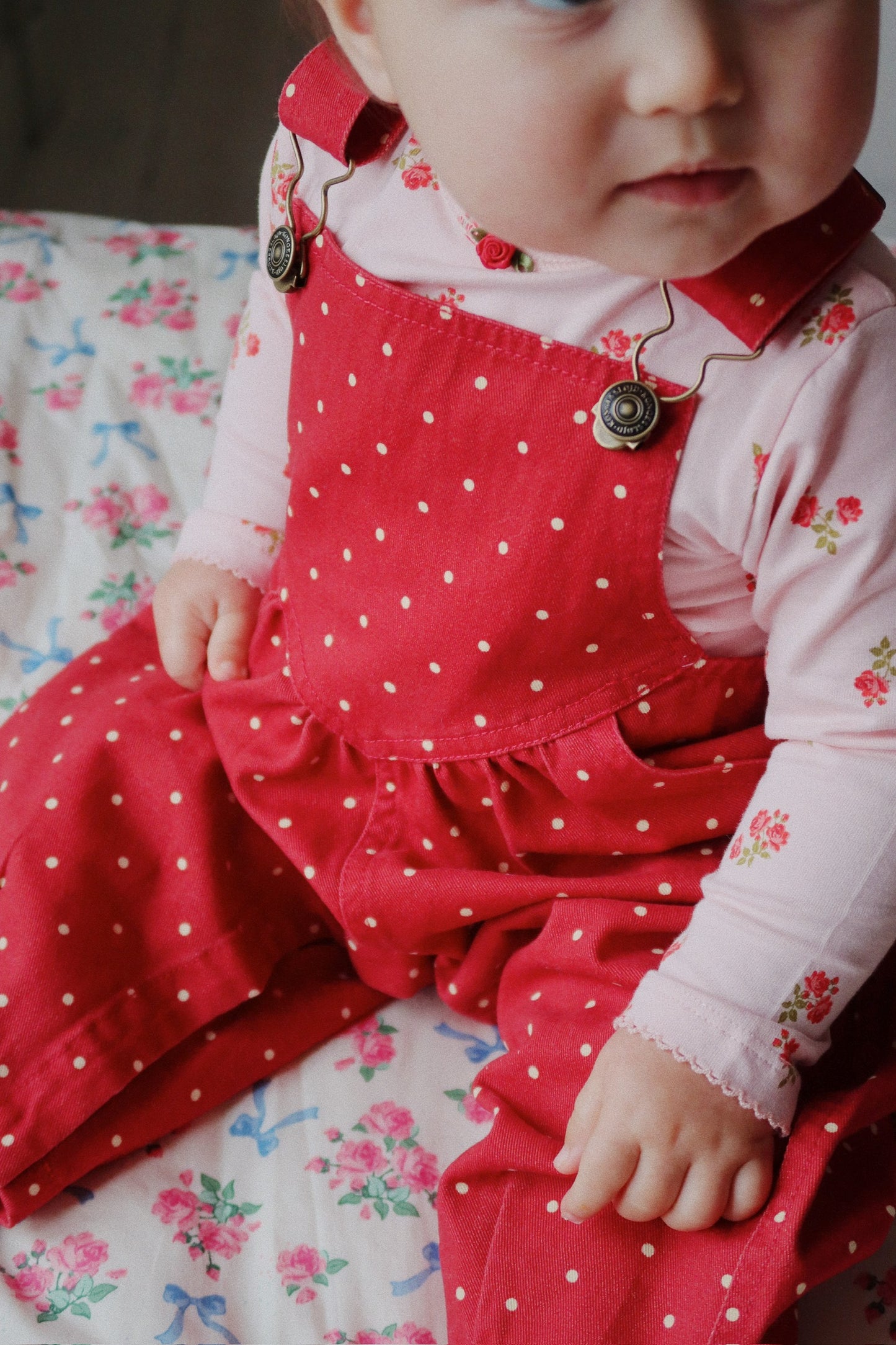 Konges Sløjd Nola Overall Strawberry Dot