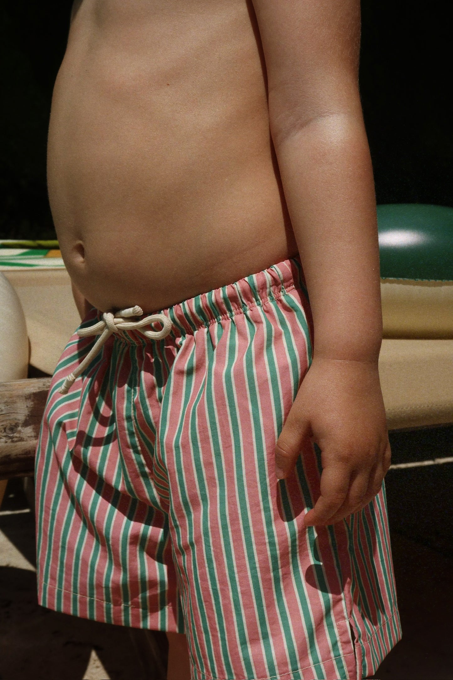 Konges Sløjd Asnou Badehose Blush Stripe