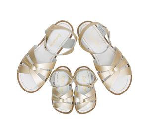 Salt-Water Sandals Original Gold Kleinkind