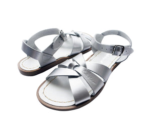 Salt-Water Sandals Original Silver Kleinkind