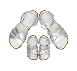 Salt-Water Sandals Original Silver Kleinkind