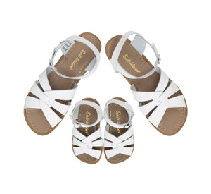 Salt-Water Sandals Original White Kleinkind