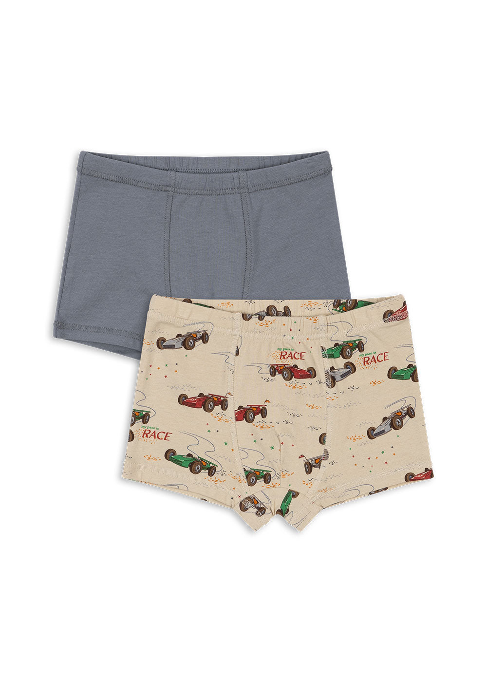 Konges Sløjd Basic 2er Pack Boy Boxershorts Tradewinds/Grand Prix