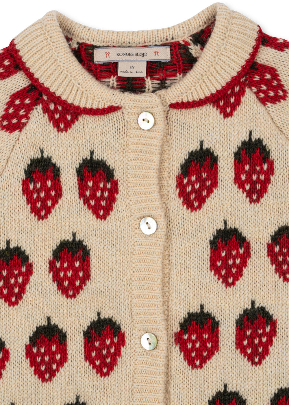 Konges Sløjd Belou Knit Cardigan Strawberry