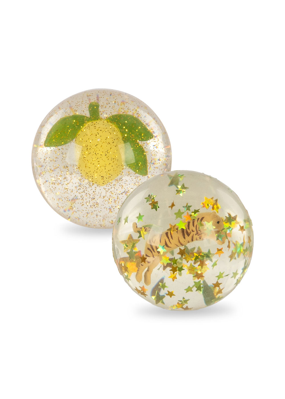 Konges Sløjd Sprungball-Set Lemon/Tiger