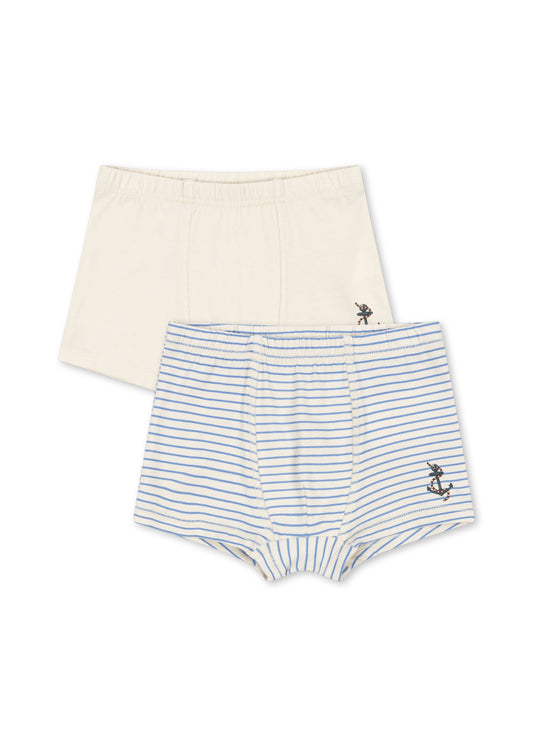 Konges Sløjd 2er Pack Boxershorts Stripe Provence Mix