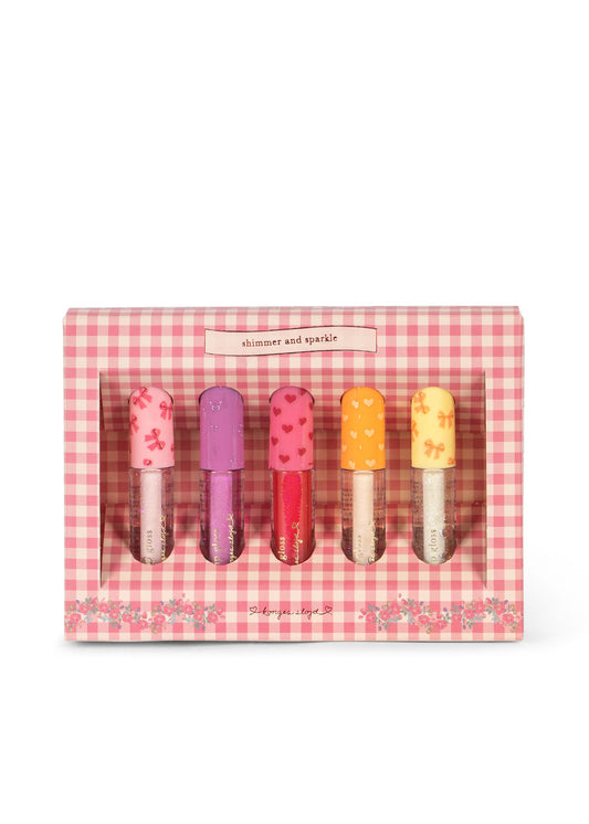 Konges Sløjd Glitter Lipgloss 5Stk