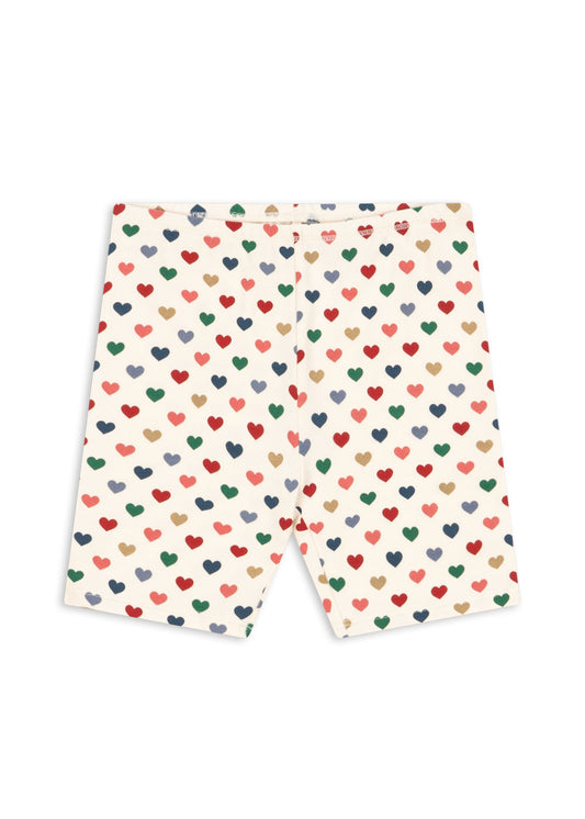Konges Sløjd Basic Kurzleggings Coeur Coloré