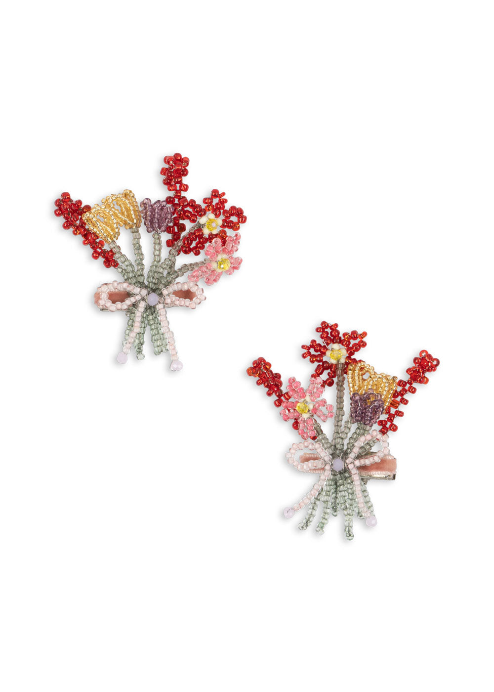 Konges Sløjd 2er Pack Pearly Flower Hairclip Multi
