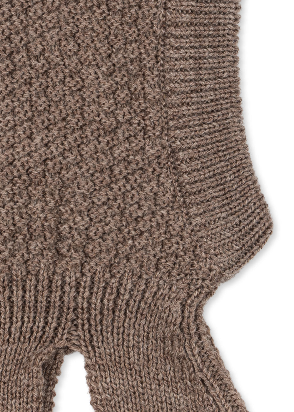 Konges Sløjd Fruity Balaclava Bunny Brown Melange