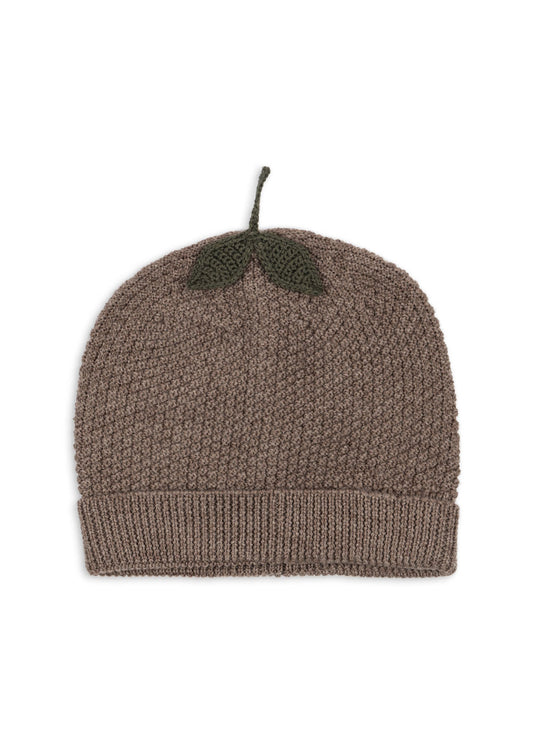 Konges Sløjd Fruity Beanie Bunny Brown Melange