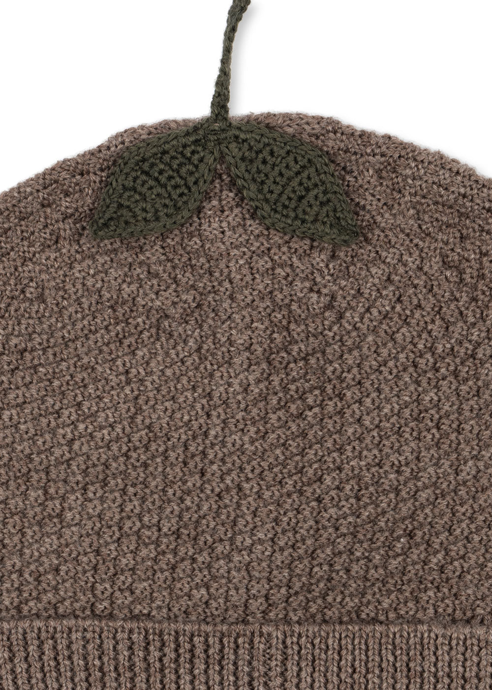 Konges Sløjd Fruity Beanie Bunny Brown Melange