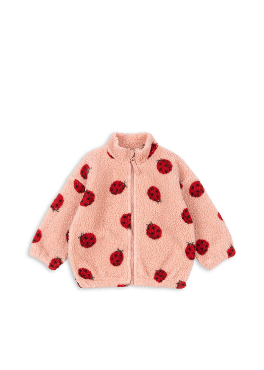 Konges Sløjd Teddy Jacke Jody Ladybug Pink