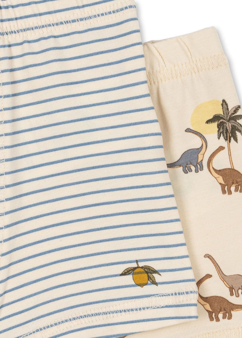 Konges Sløjd Basic 2er Pack Boxer Shorts Kubi/Stripe Bluie