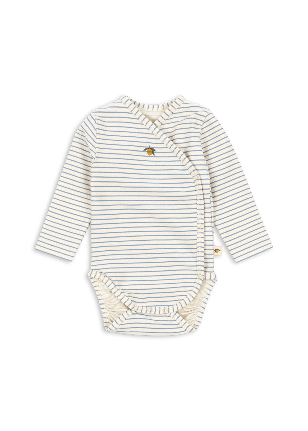 Konges Sløjd Basic LS Newborn Body Stripe Bluie