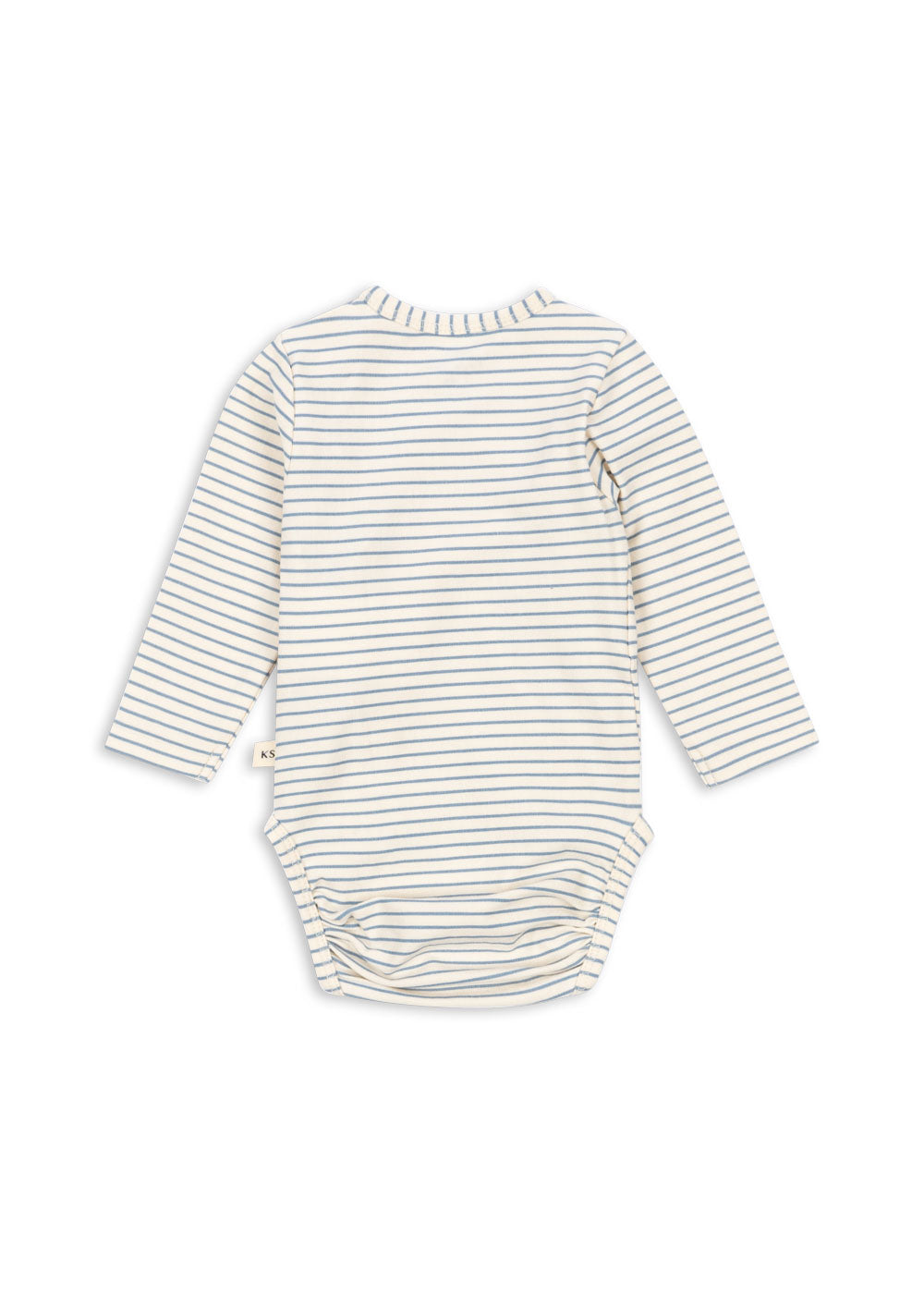 Konges Sløjd Basic LS Newborn Body Stripe Bluie