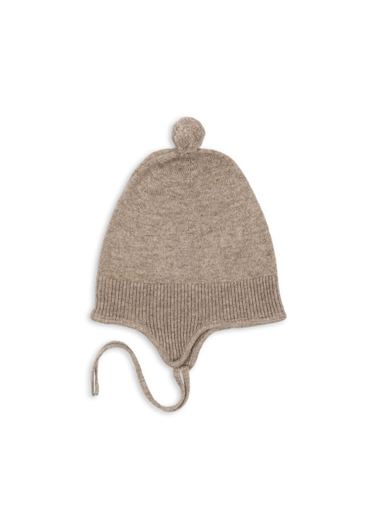 Konges Sløjd Strickmütze Mattou Light Brown