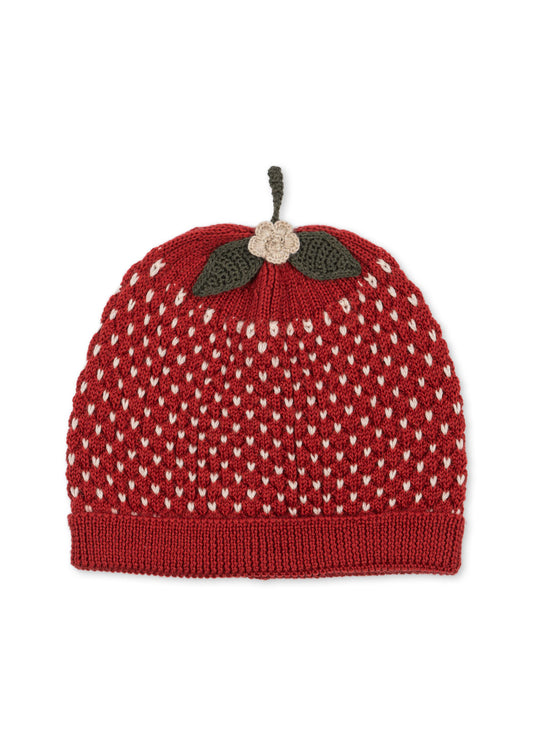 Konges Sløjd Beanie Strawberry Red