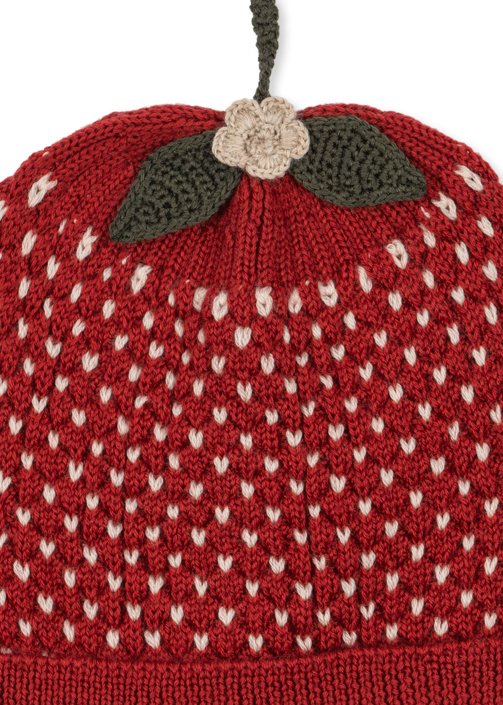 Konges Sløjd Beanie Strawberry Red