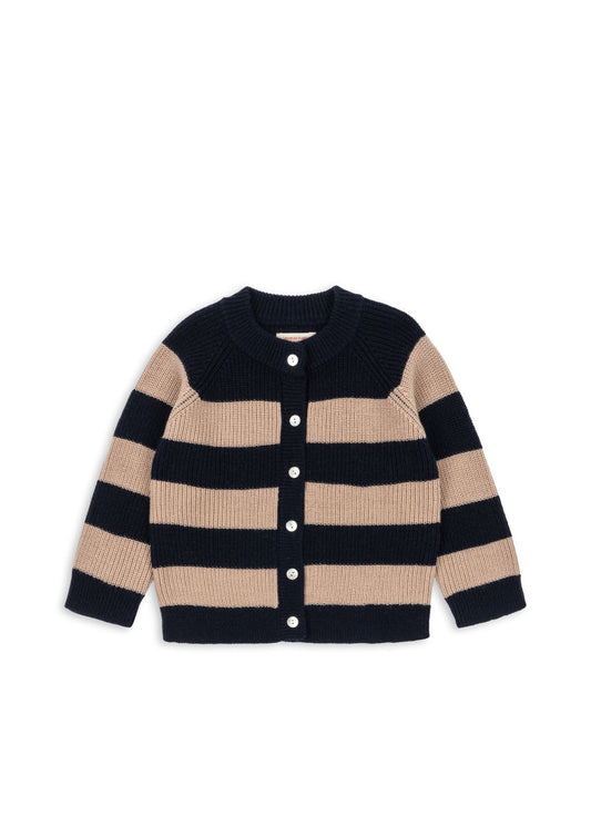Konges Sløjd Vitum Knit Cardigan Blue Stripe