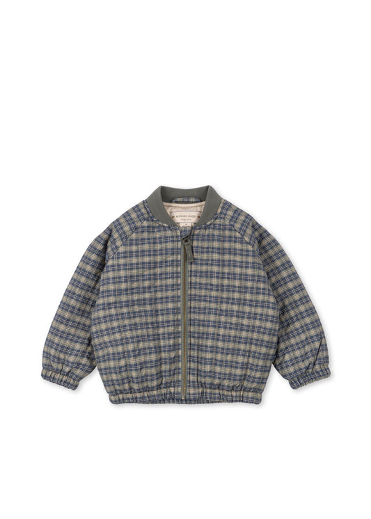 Konges Sløjd Juno Bomberjacke Laurel Blue Check