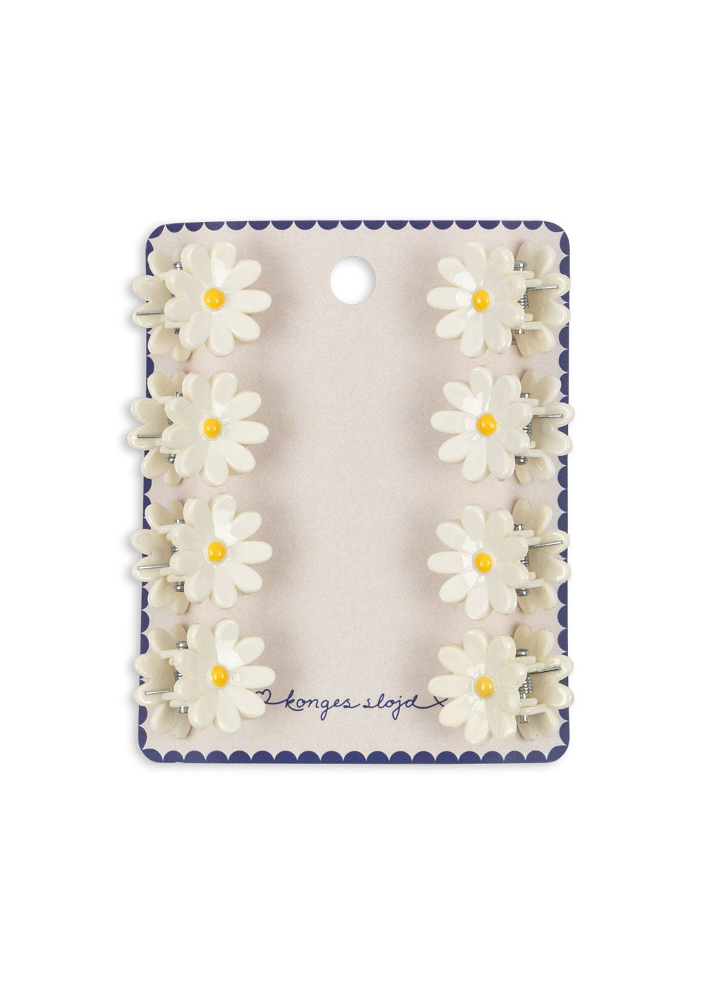 Konges Sløjd 8er Pack Mini Haarspangen Daisy